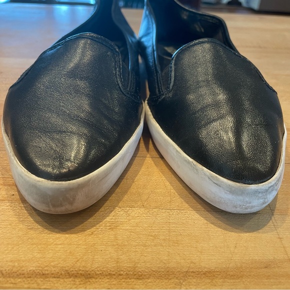 Michael Kors Pointy Slip-on Womens Size 7 Black Leather
Flats Sneakers Mod - Picture 3 of 13